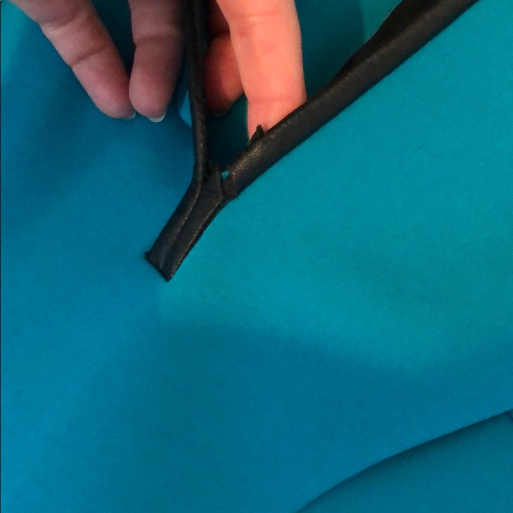 ABS Scuba Sheath with Peplum Detail Dress 👗 - Picture 5 of 7